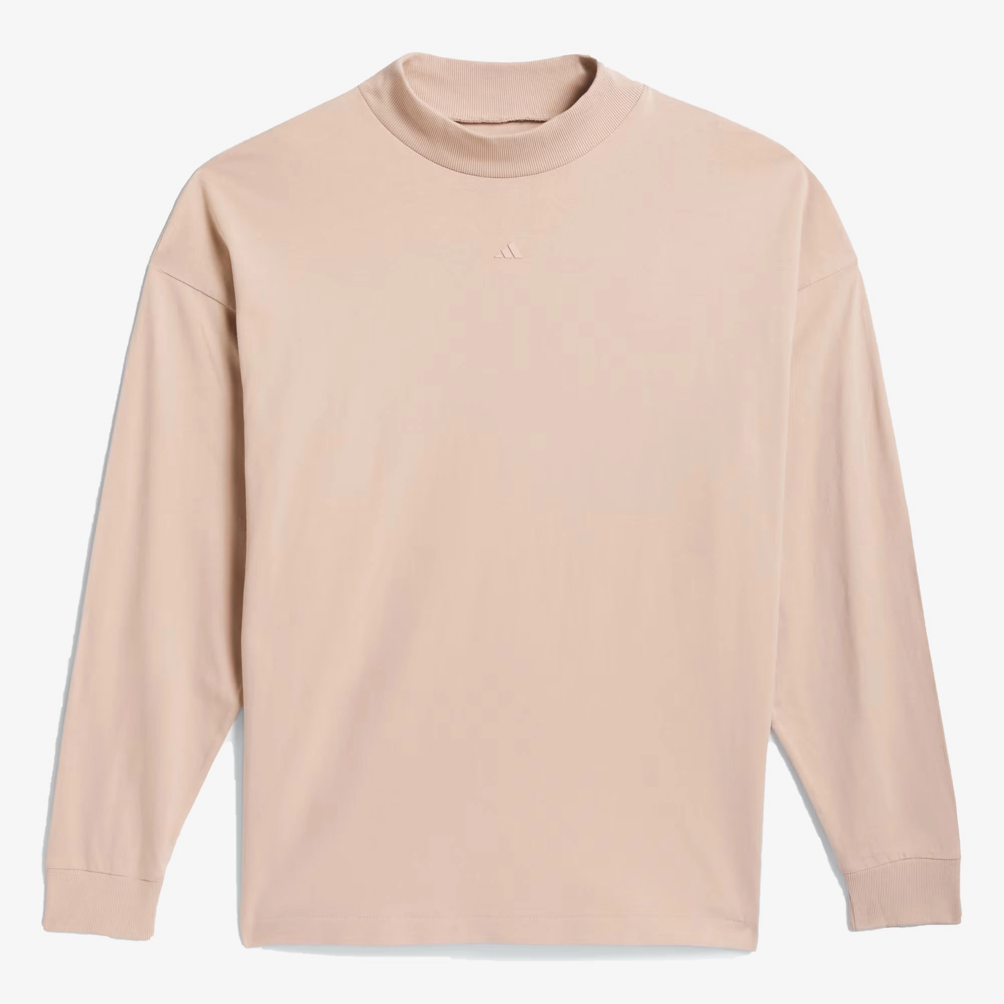 Adidas | BASKETBALL TEE  { ASH PEARL