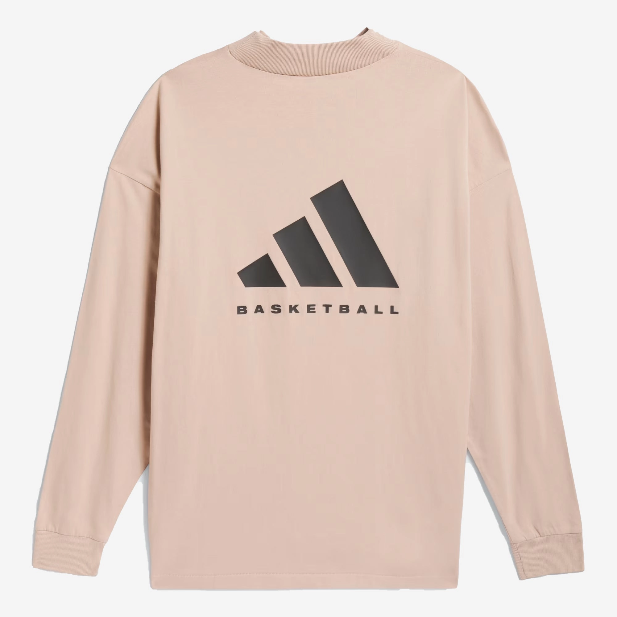 Adidas | BASKETBALL TEE  { ASH PEARL