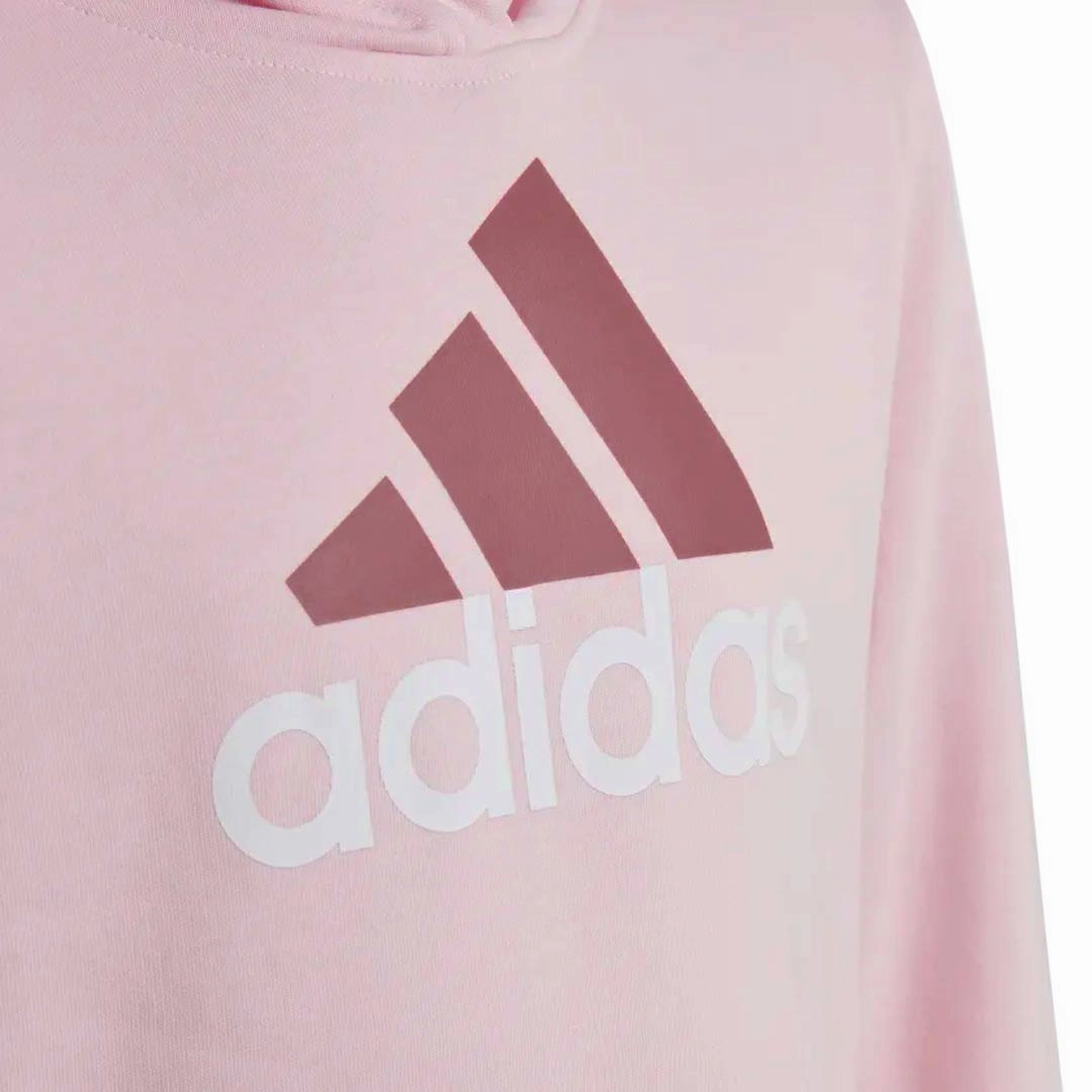 adidas - Girls' (Junior) Big Logo Essential Cotton Hoodie (IB8774)