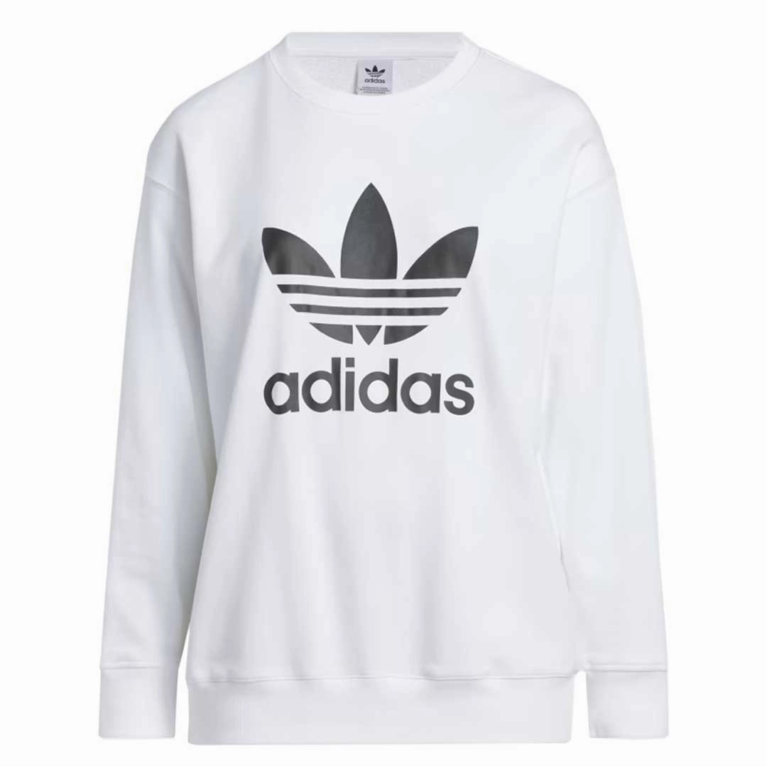 adidas - Women's Trefoil Crew Sweatshirt (Plus Size) (IL7037)