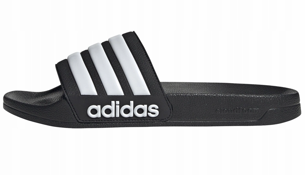 Adidas Adilette Shower Sandals - BLACK/WHITE