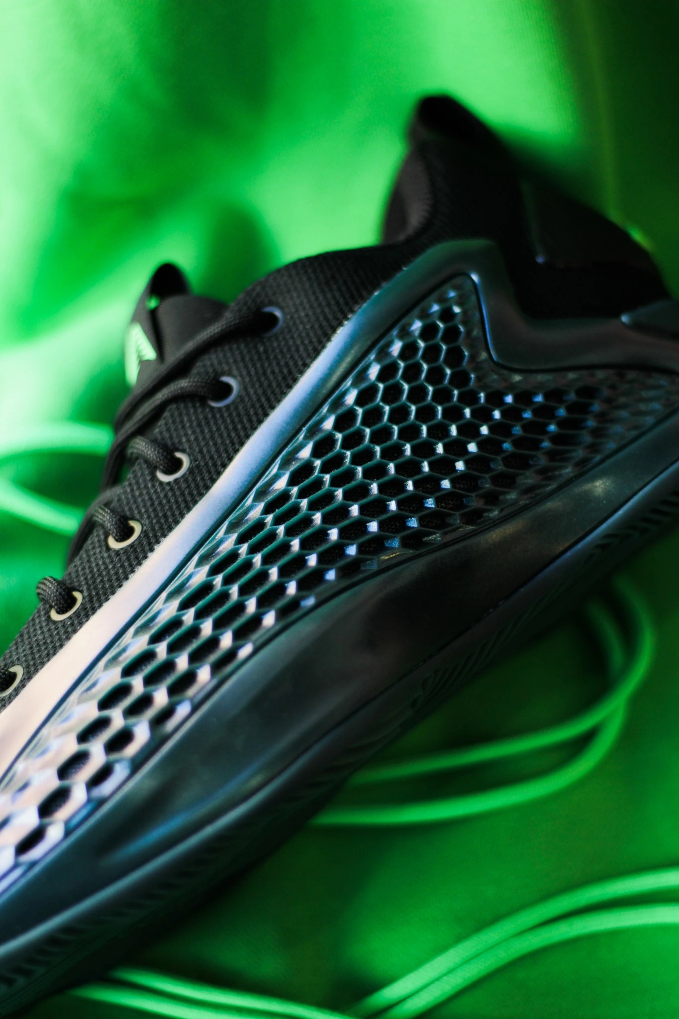 ADIDAS AE 1 LOW ARCTIC NIGHT/CORE BLACK/SCREAMING GREEN