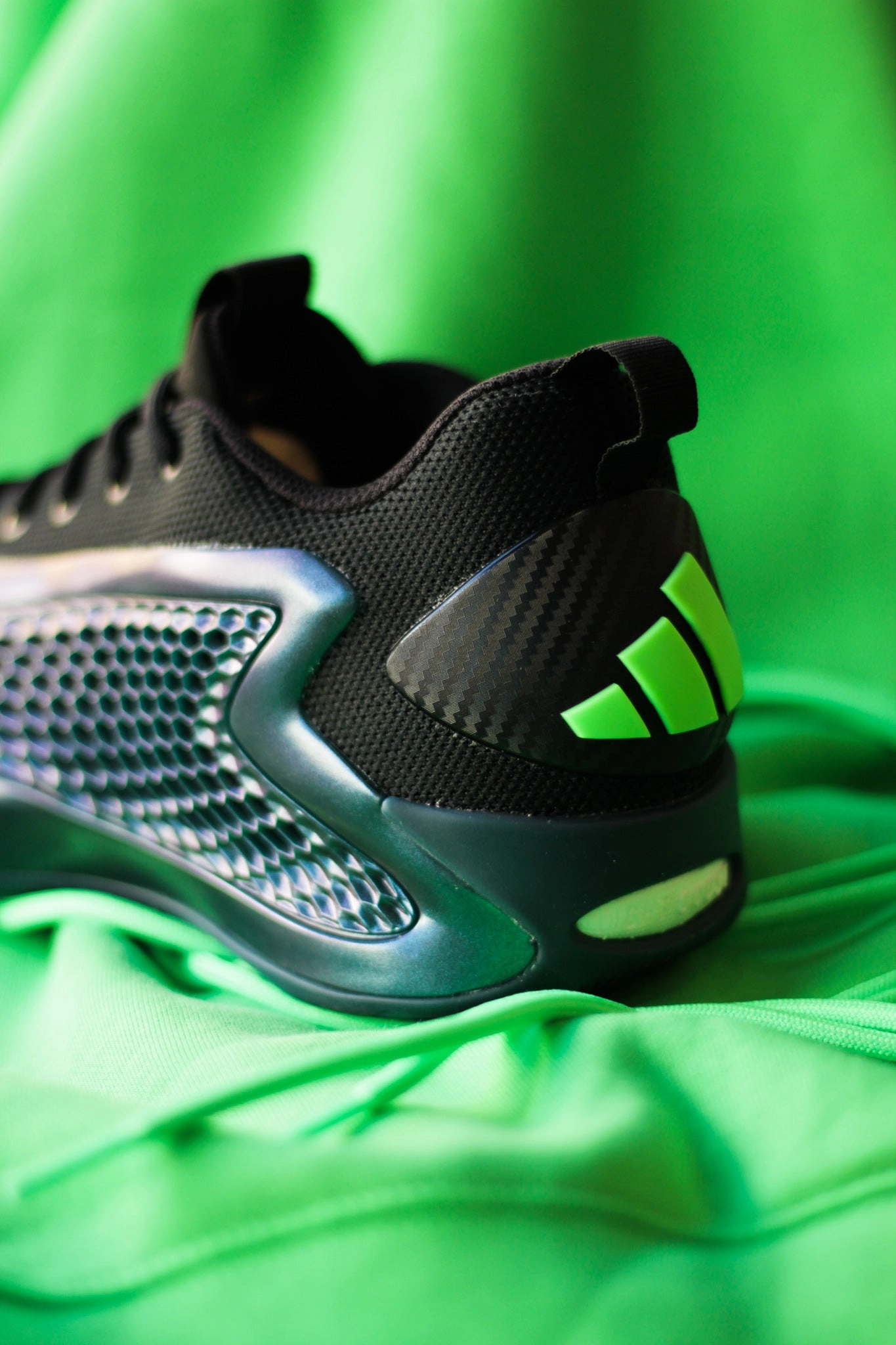 ADIDAS AE 1 LOW ARCTIC NIGHT/CORE BLACK/SCREAMING GREEN
