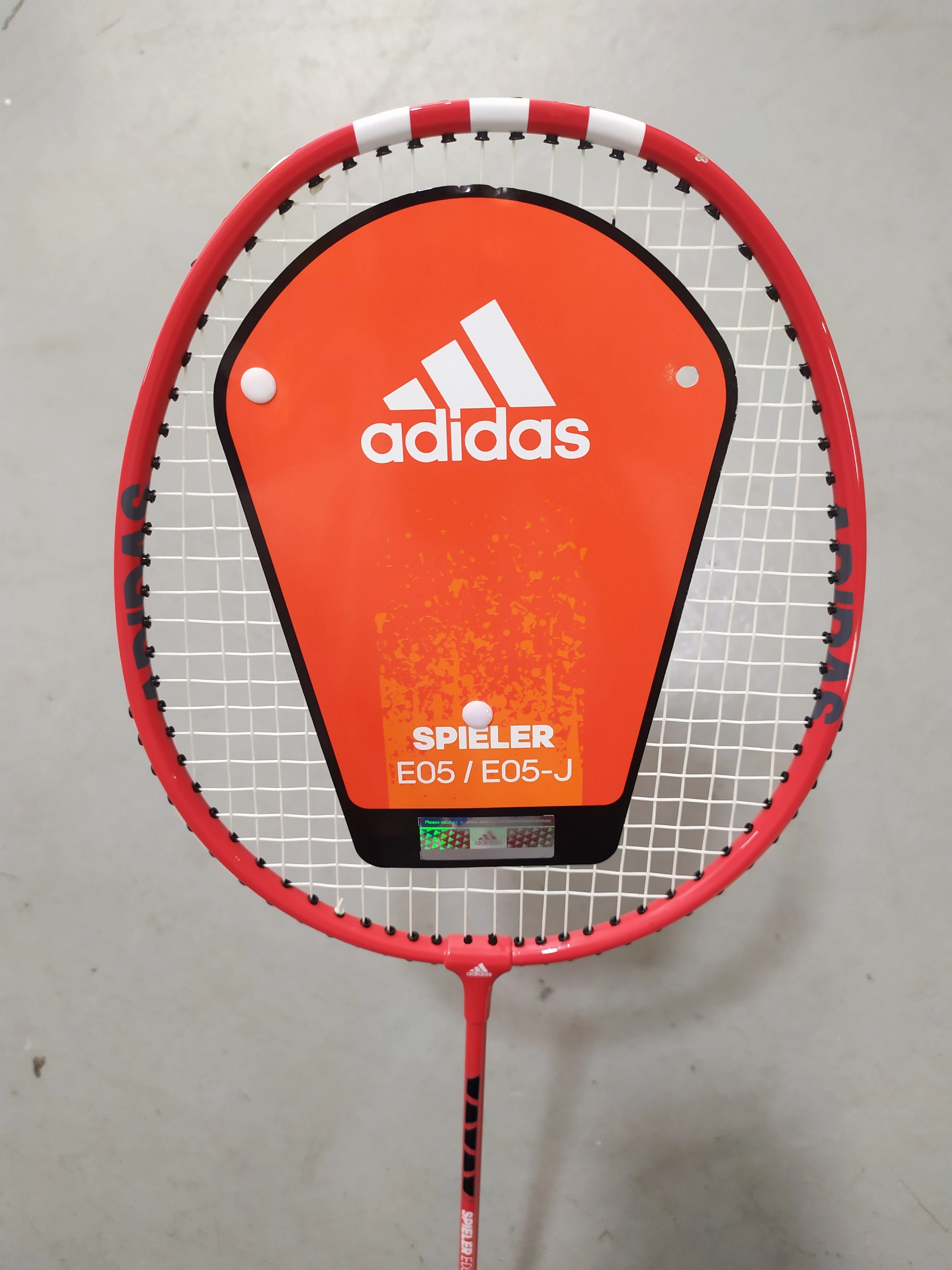 adidas Badminton SPIELER E05 - J C 1/2 -X