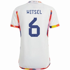 adidas Belgium Axel Witsel Away Jersey 22/23 (White/Multi)