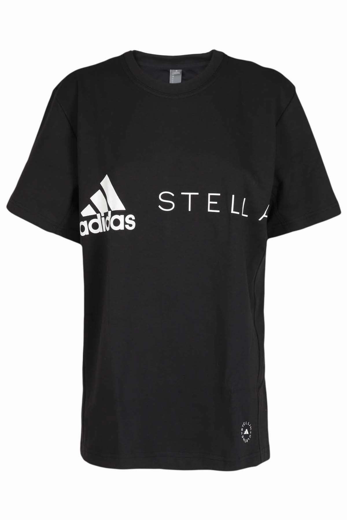 Adidas By Stella McCartney Logo Printed T-Shirt