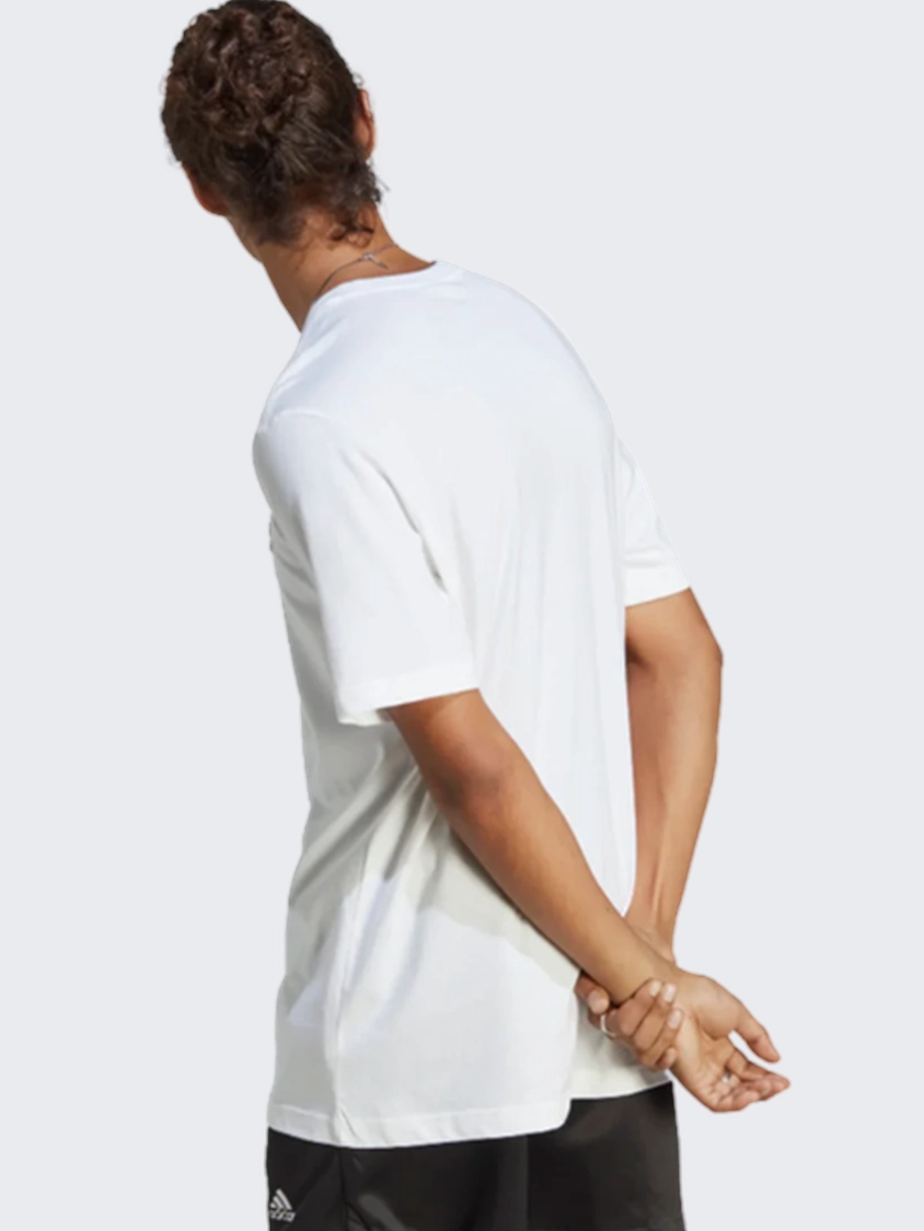 Adidas Essentials Sl Sj Men Sportswear T-Shirt White