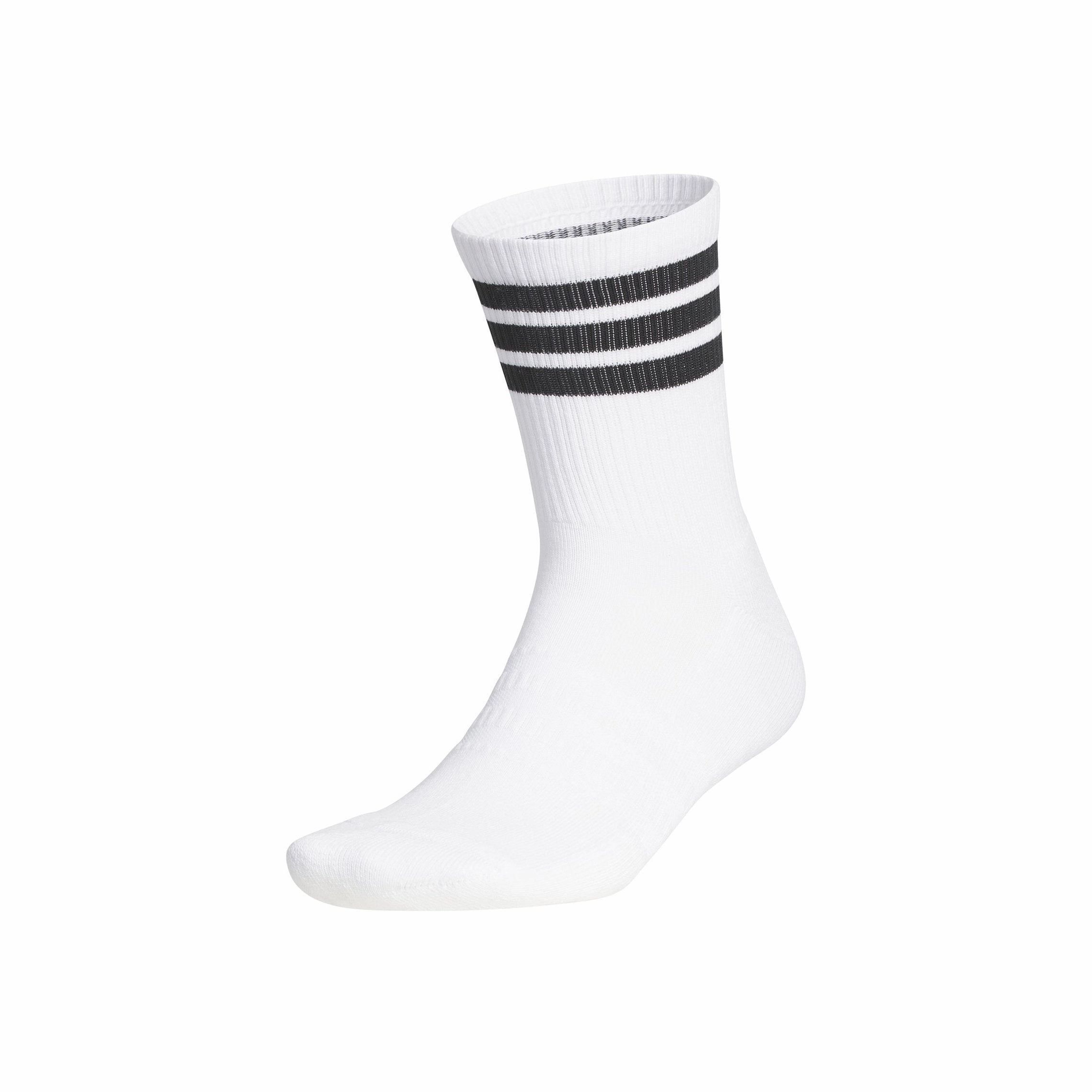 adidas Golf 3-Stripes Half Crew Sock