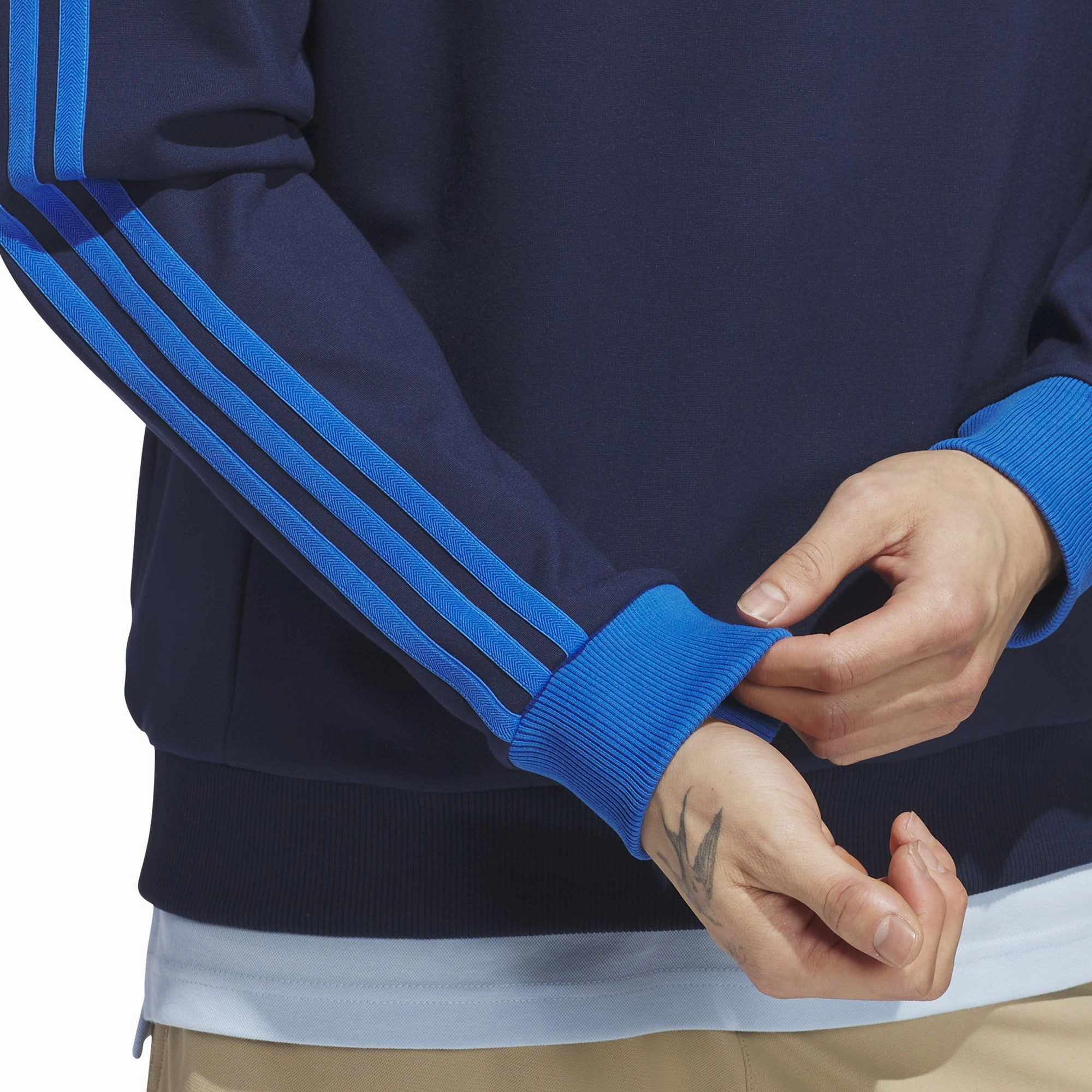 adidas Golf Originals 3-Stripes 1/4 Zip