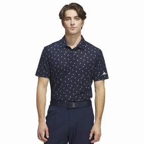 adidas Golf Ultimate365 Printed Mesh Shirt