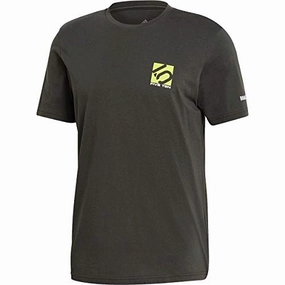 adidas Herren 5.10 Logo T-Shirt. Legear/Sesosl. M