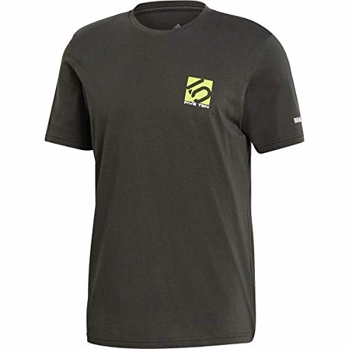 adidas Herren 5.10 Logo T-Shirt. Legear/Sesosl. M