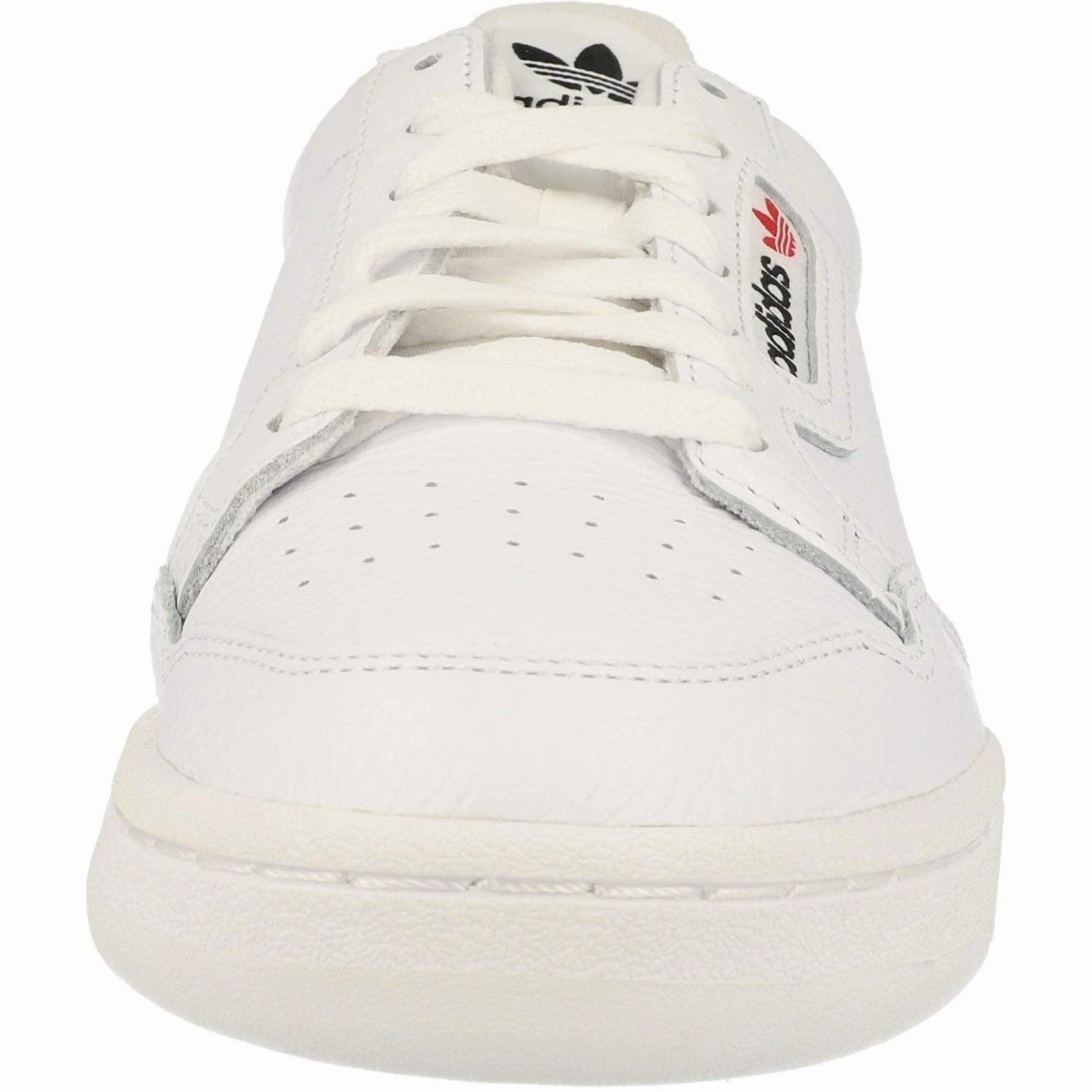 adidas Herren Continental Straßen-Laufschuh. Weiß FTWR White Scarlet Collegiate Navy. 36 2/3 EU