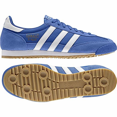 adidas Herren Dragon OG BB1269 Gymnastikschuhe. Blau (Blue/FTWR White/Gum 3)