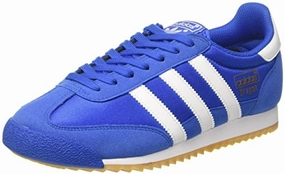 adidas Herren Dragon OG BB1269 Gymnastikschuhe. Blau (Blue/FTWR White/Gum 3)