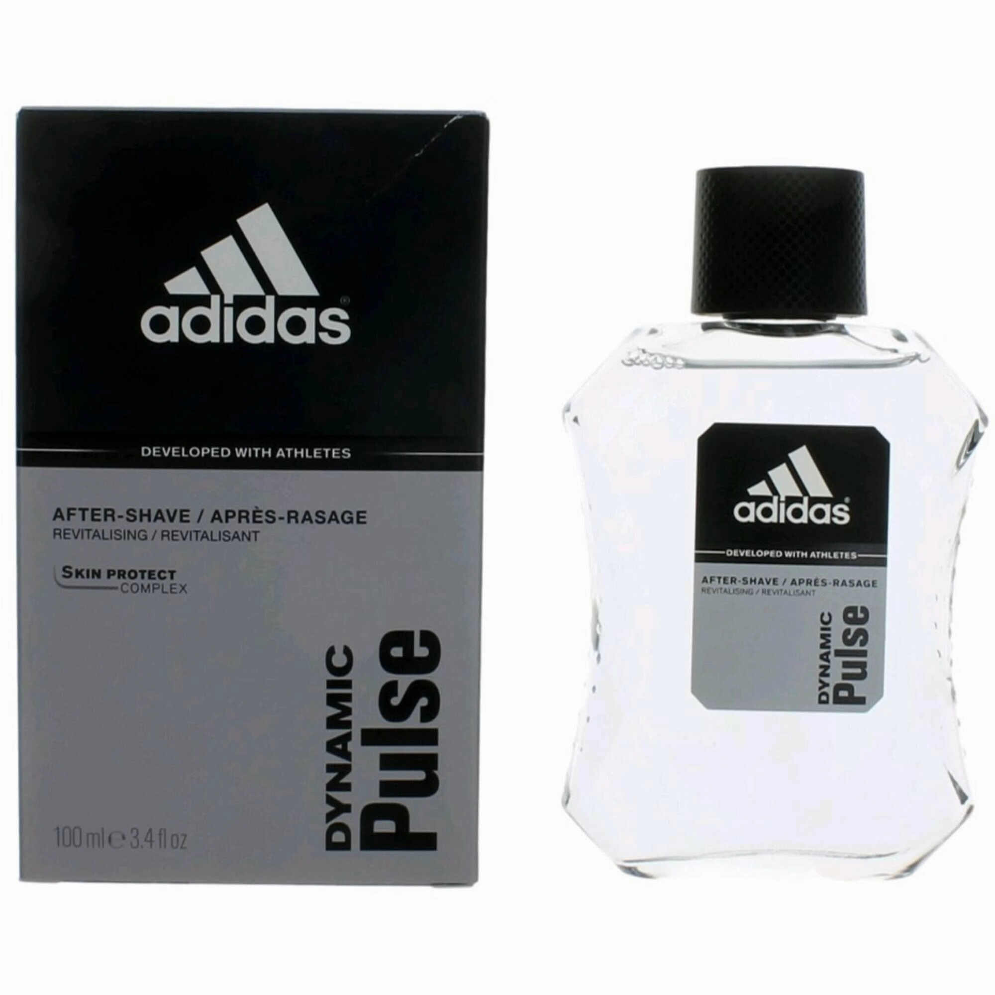 Adidas Men's After Shave - Dynamic Pulse with Aromatic Fruity Fragrance, 3.4 oz