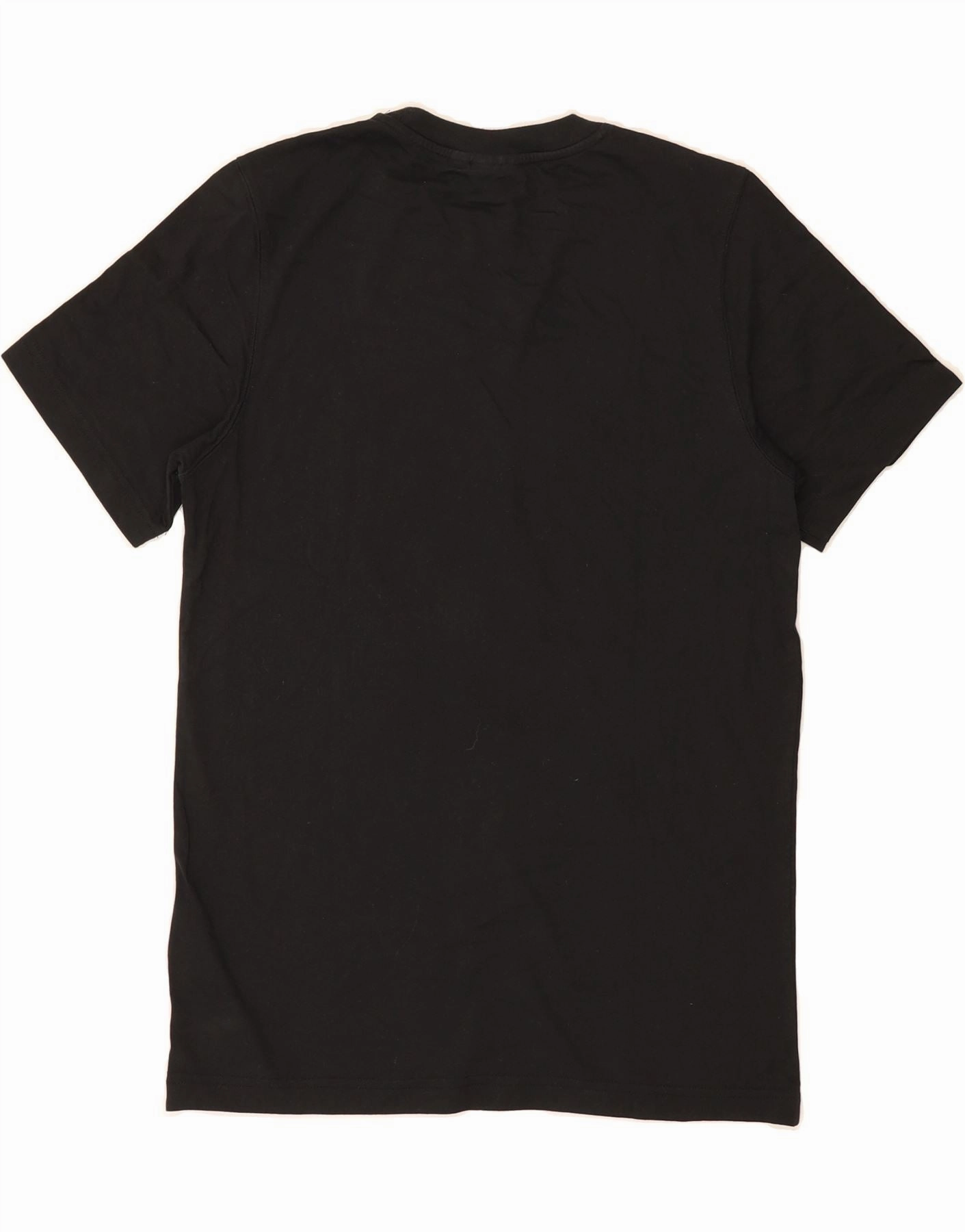 ADIDAS Mens Graphic T-Shirt Top Small Black Cotton