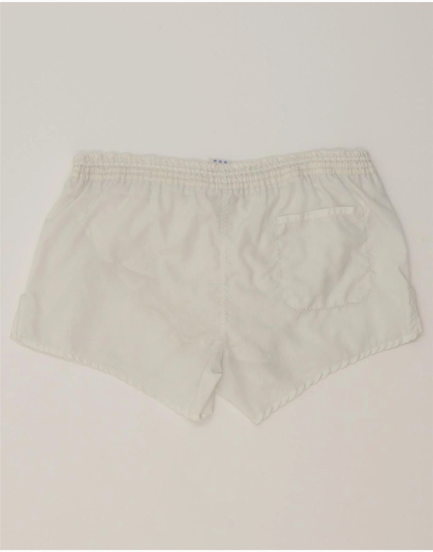 ADIDAS Mens Sport Shorts Small  White Polyester
