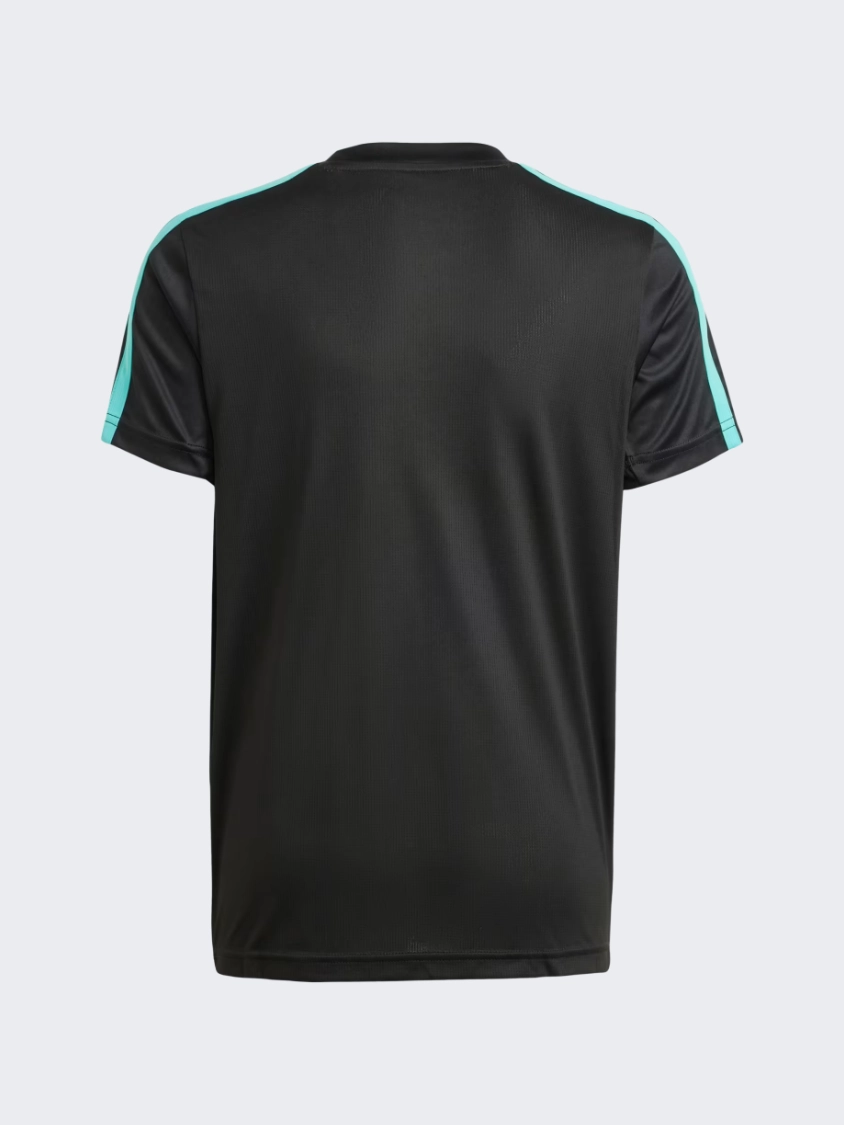 Adidas Mercedes Amg Petronas Formula One Team Dna Kids-Boys Motor-Sport T-Shirt Black/White