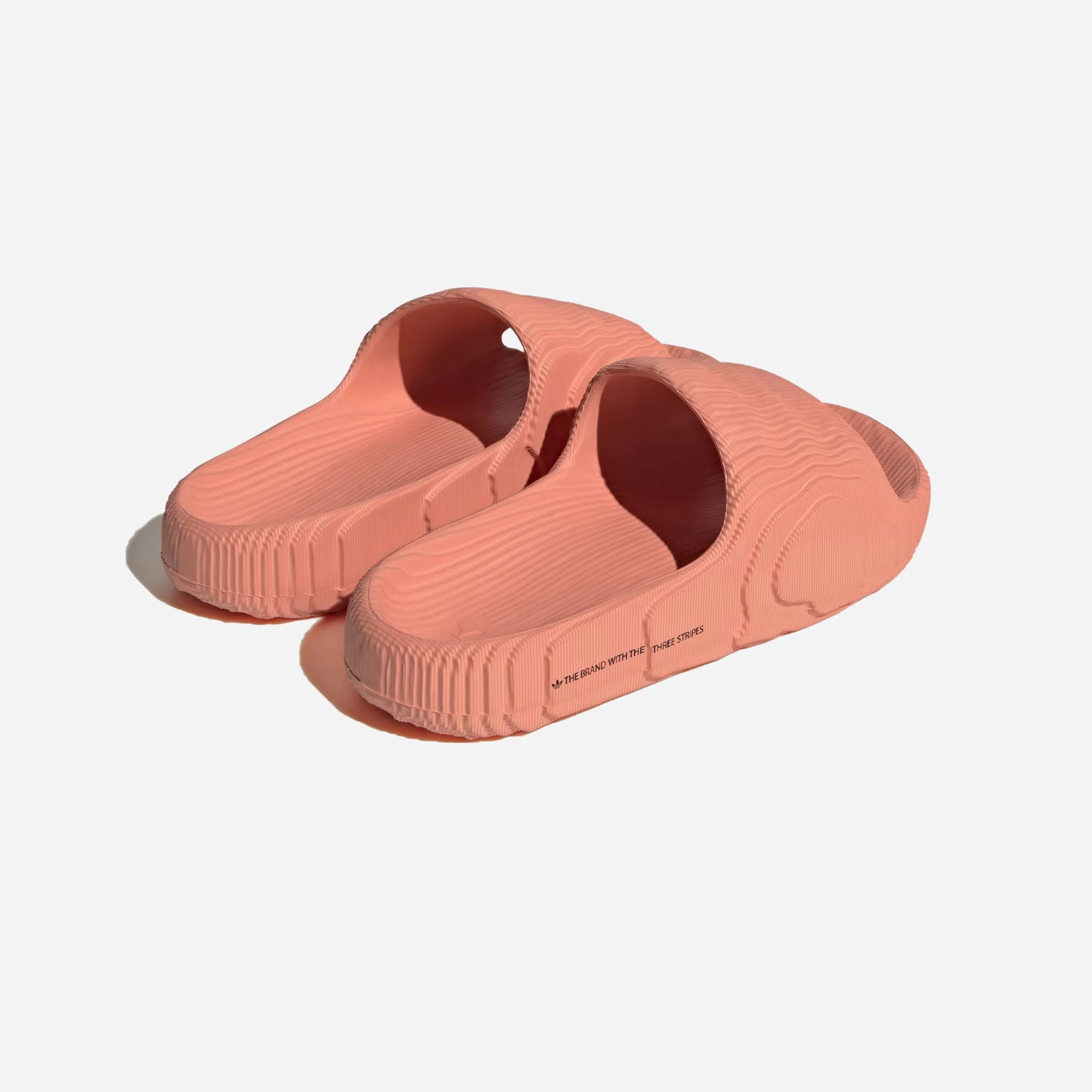 Adidas Originals | ADILETTE 22 SLIDES  { WONDER CLAY/CORE BLACK