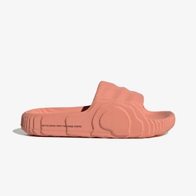 Adidas Originals | ADILETTE 22 SLIDES  { WONDER CLAY/CORE BLACK