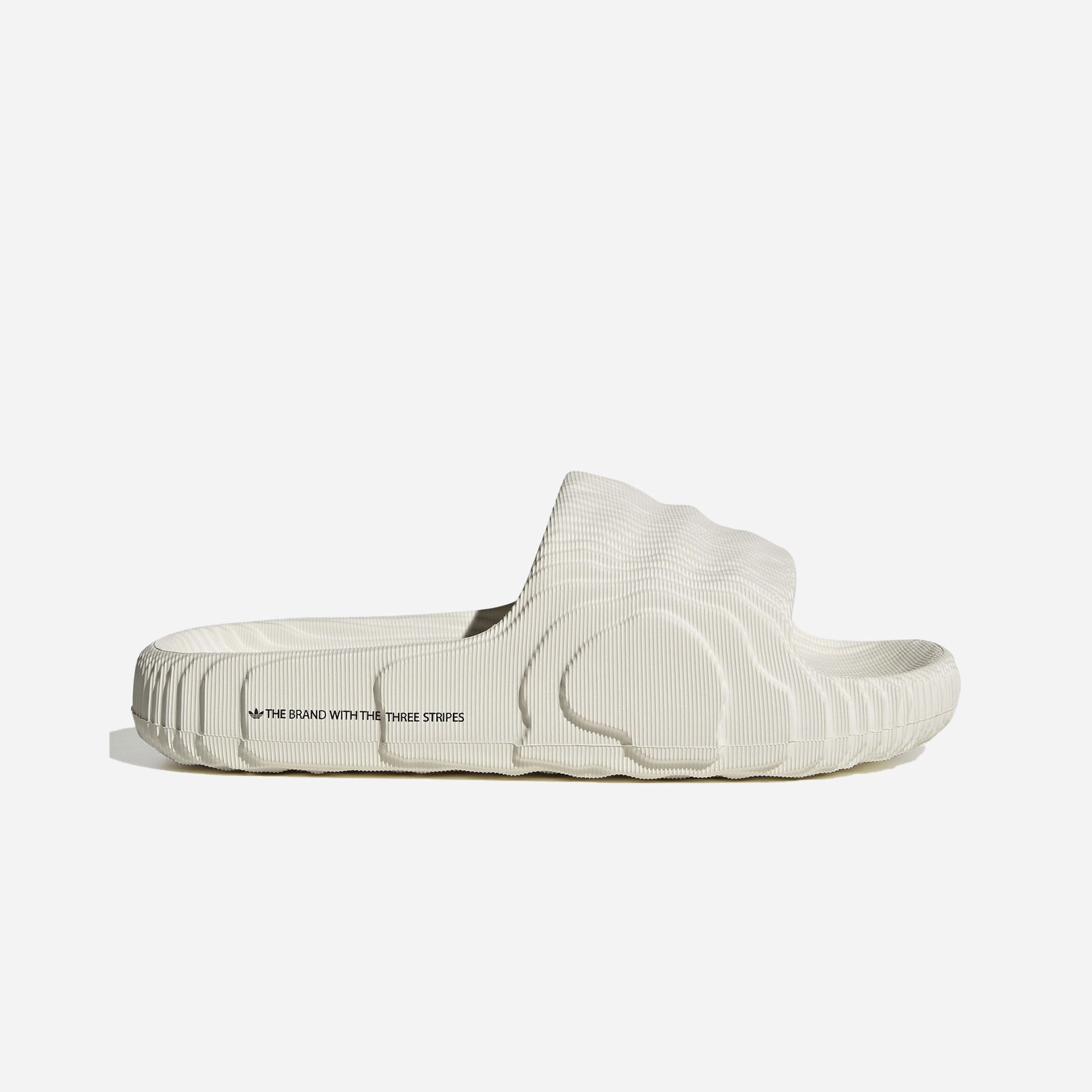 Adidas Originals | ADILETTE 22 W  { OFF WHITE/WHITE