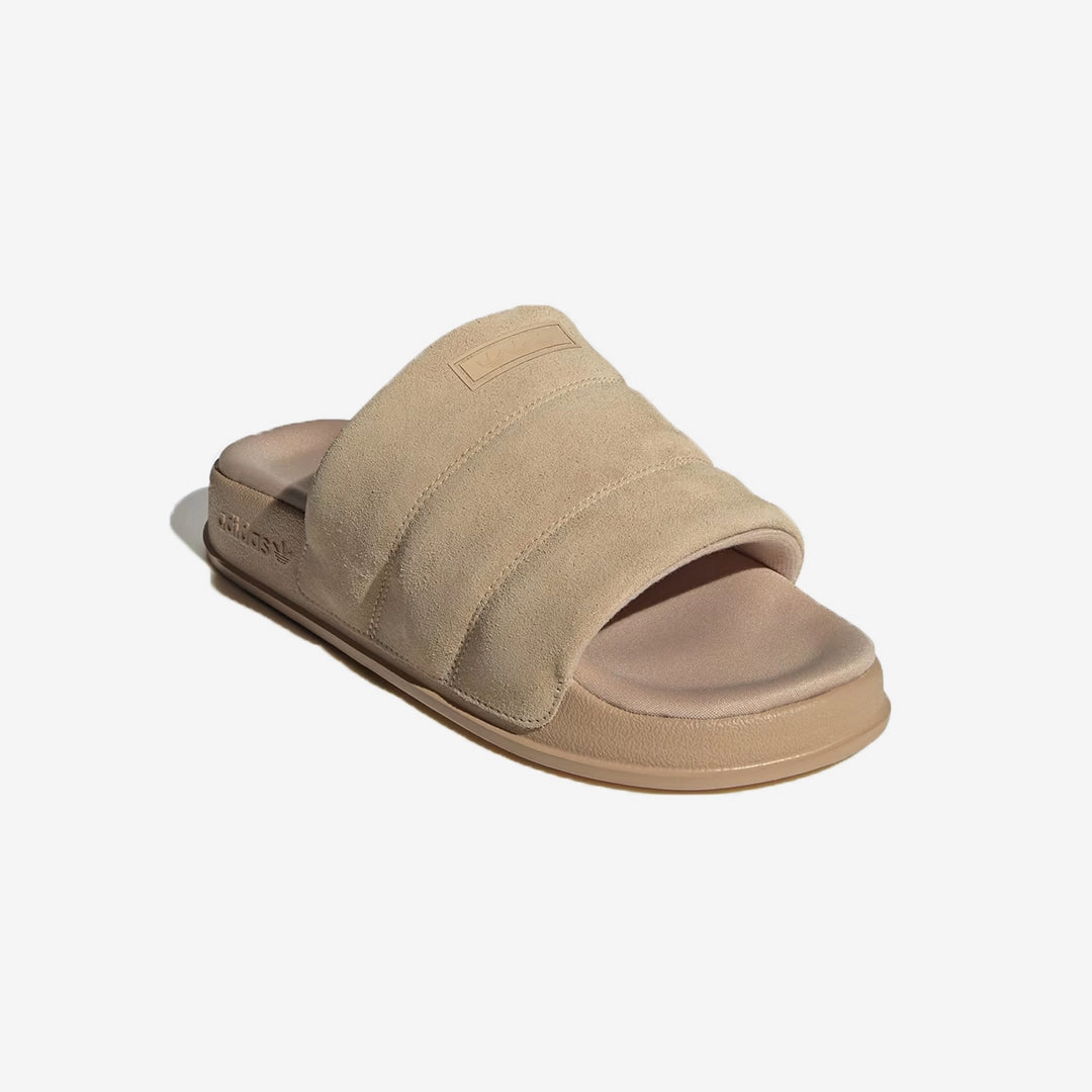 Adidas Originals | ADILETTE ESSENTIAL SLIDES  { MAGIC BEIGE