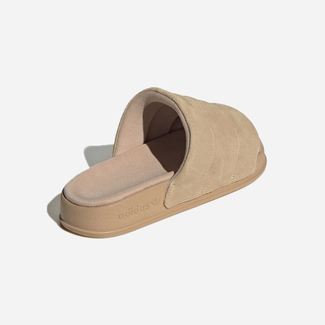 Adidas Originals | ADILETTE ESSENTIAL SLIDES  { MAGIC BEIGE