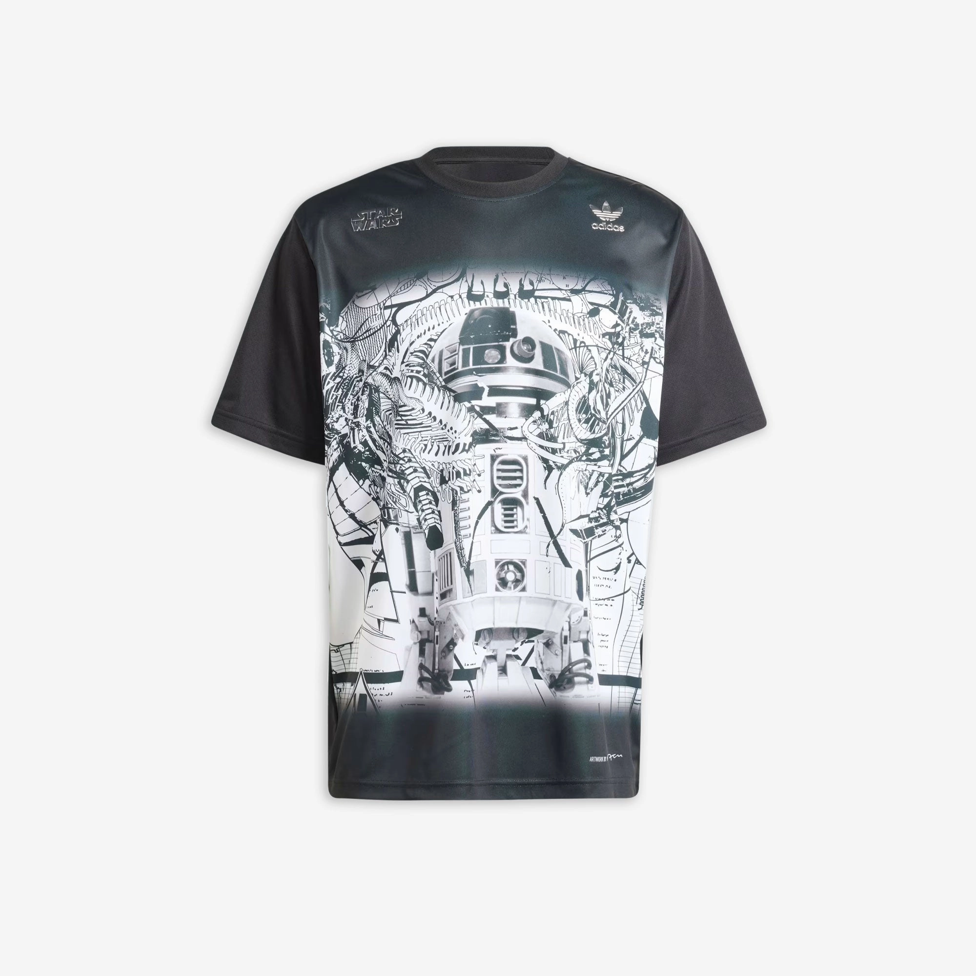 ADIDAS ORIGINALS | STAR WARS NANZUKA GRAPHIC TEE { BLACK