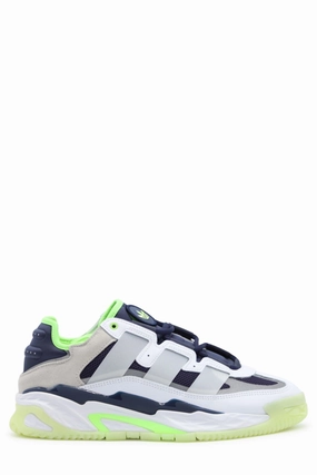Adidas Originals Niteball Panelled Lace-Up Sneakers