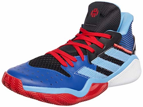 adidas Unisex-Erwachsene Harden Stepback Sneaker. Negbás/Tmlgbl/Reauni
