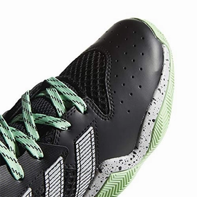 adidas Unisex-Kinder Harden Stepback J Sneaker. Negbás/Gridos/Menglo. 38 2/3 EU