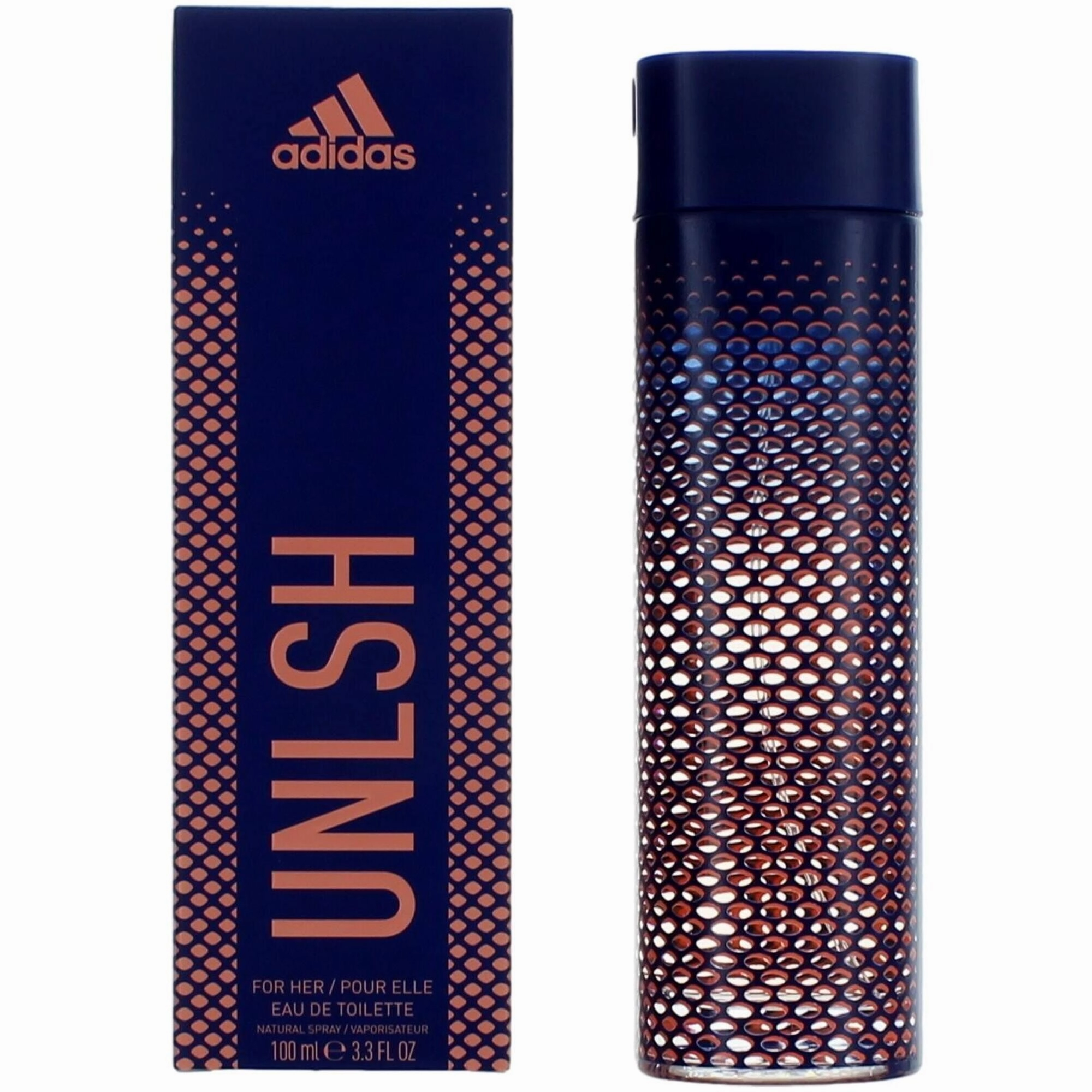 Adidas Women's Eau De Toilette Spray - Sport Unlsh with Cedarwood Dry Note, 3.3 oz