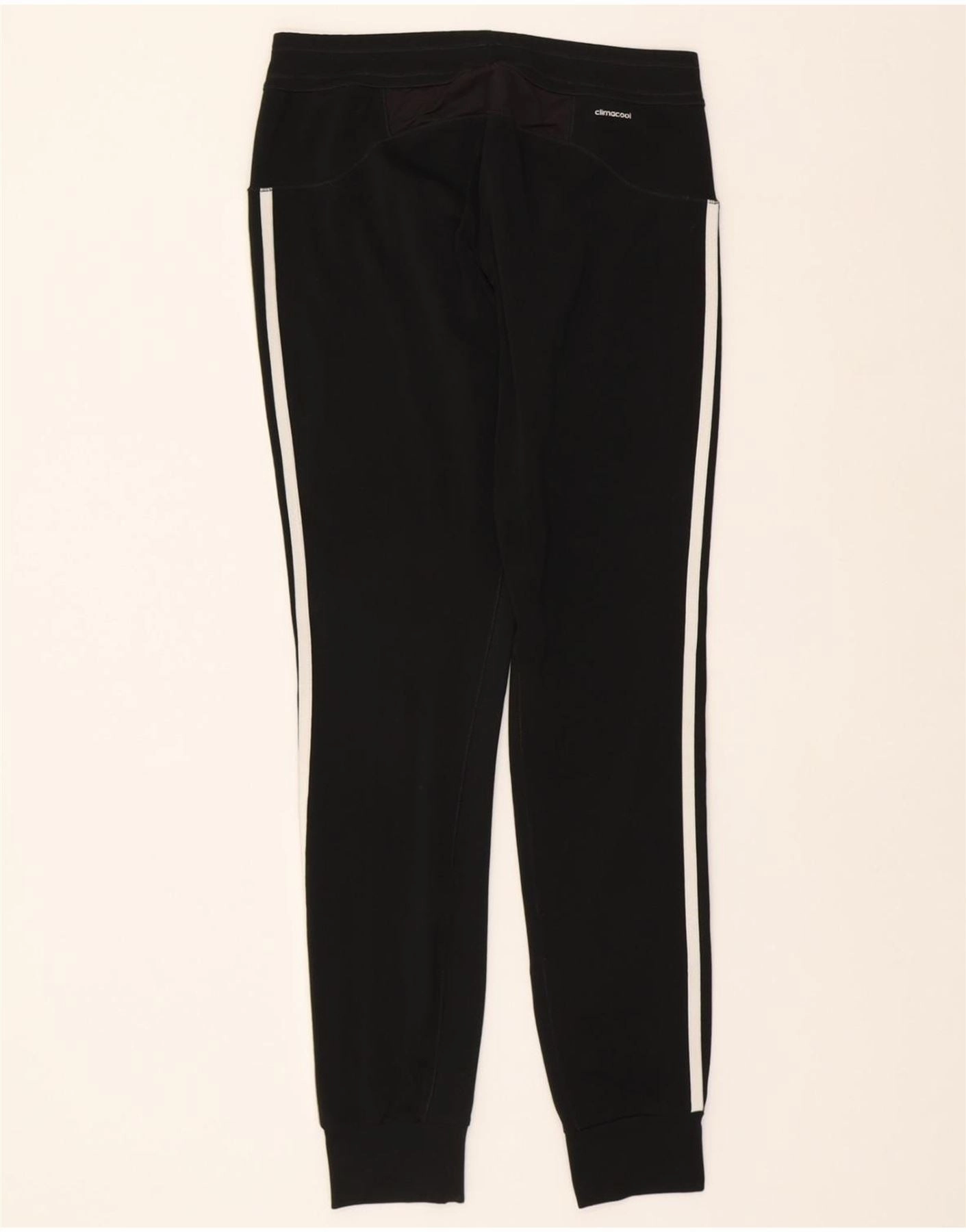 ADIDAS Womens Climacool Tracksuit Trousers Joggers UK 6 XS Black Polyester