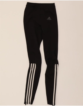 ADIDAS Womens Climalite Leggings UK 4 XS  Black