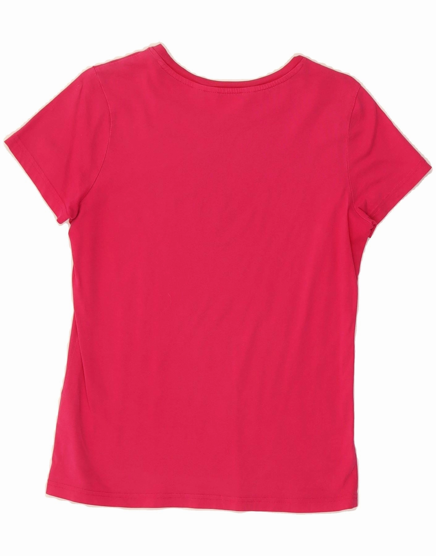 ADIDAS Womens Graphic T-Shirt Top IT 40 Small Pink Cotton
