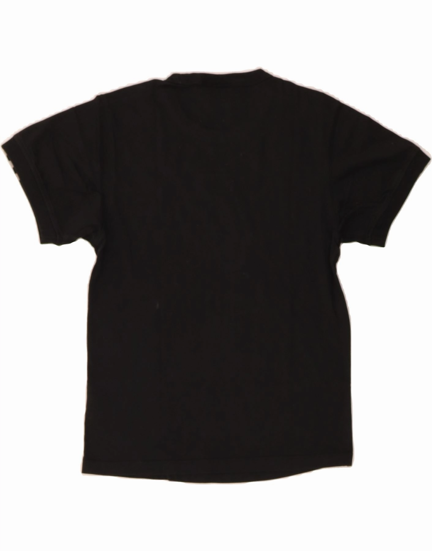 ADIDAS Womens Graphic T-Shirt Top UK 8 Small  Black Cotton