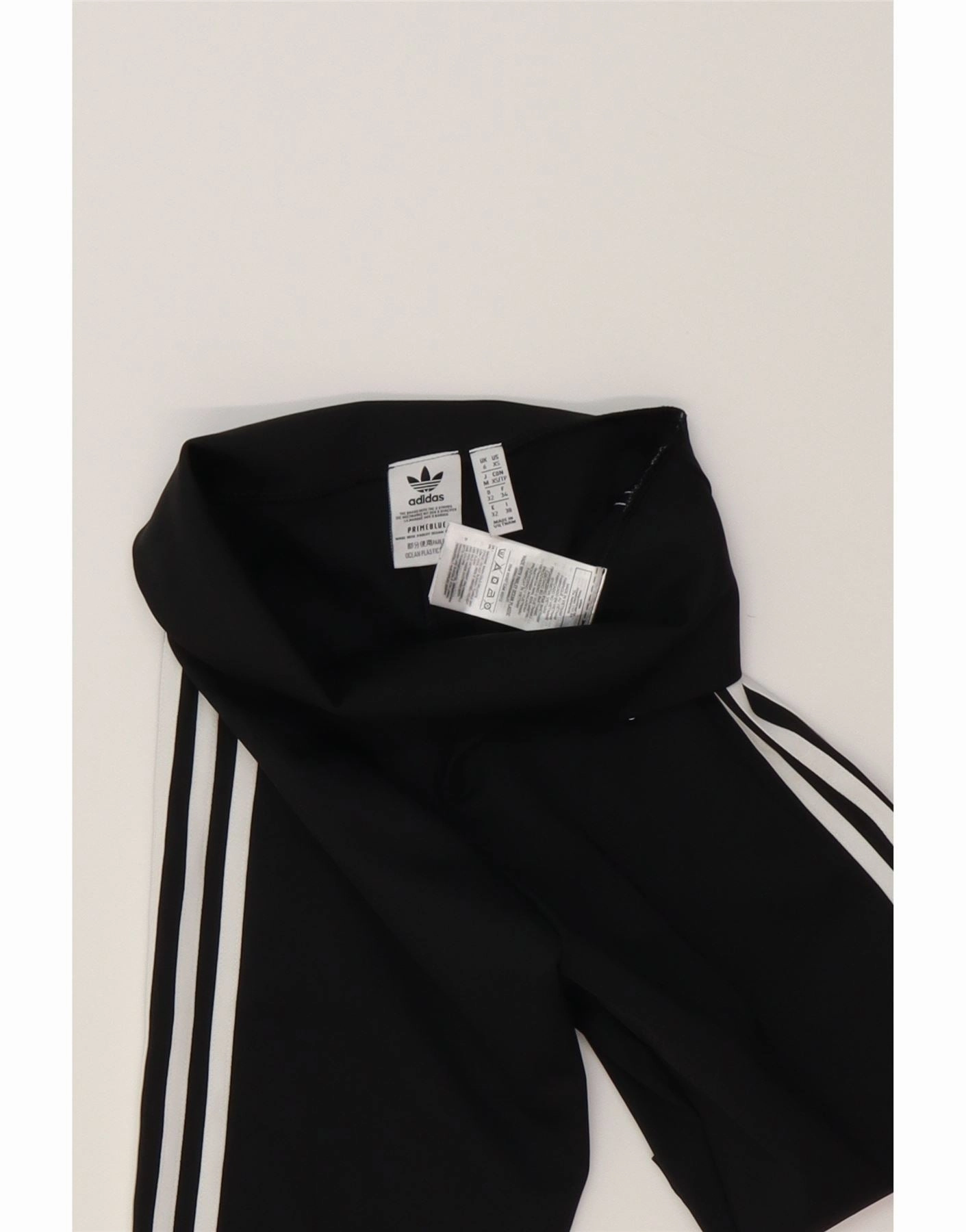 ADIDAS Womens Sport Shorts UK 6 XS Black Polyester