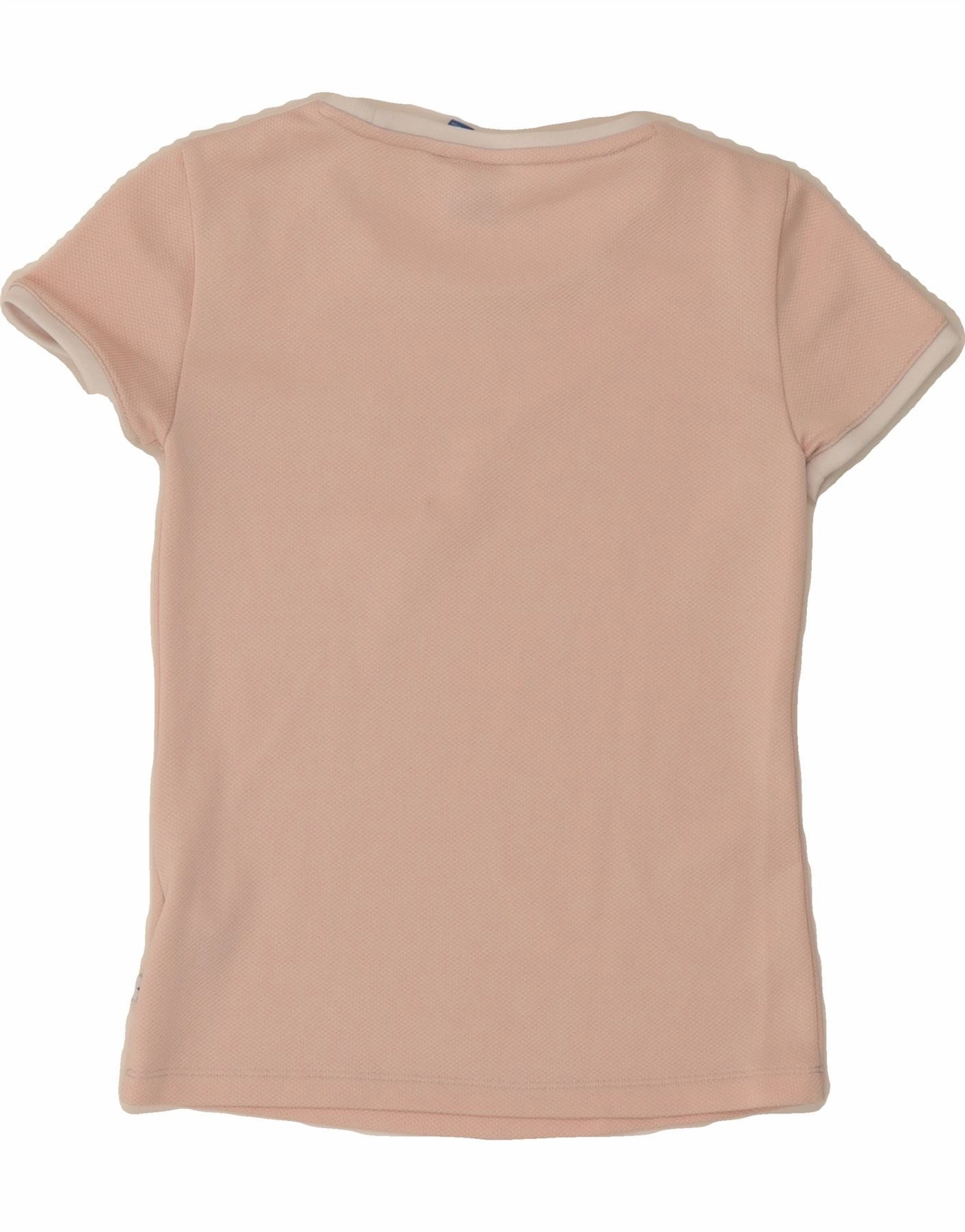 ADIDAS Womens T-Shirt Top UK 8 Small Pink Polyester
