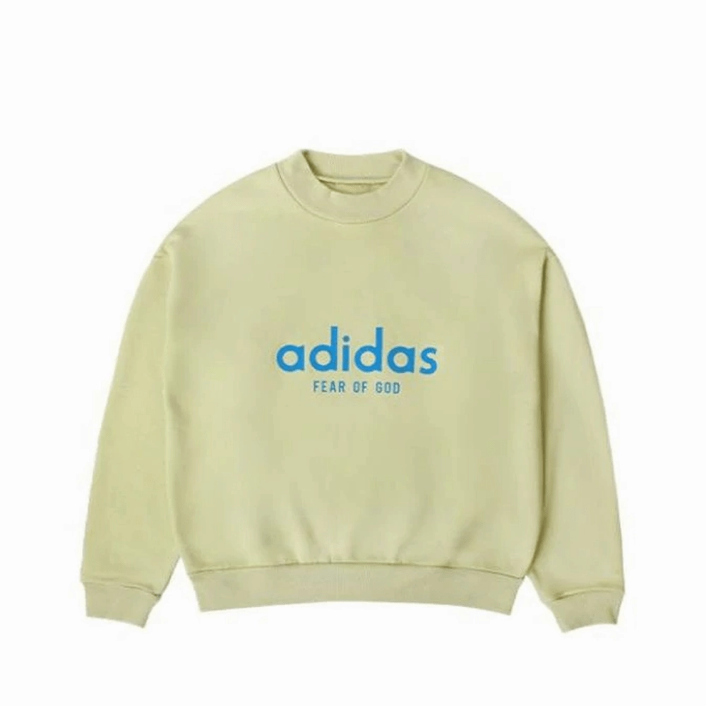 ADIDAS X FEAR OF GOD INNERSECT LIME CREWNECK
