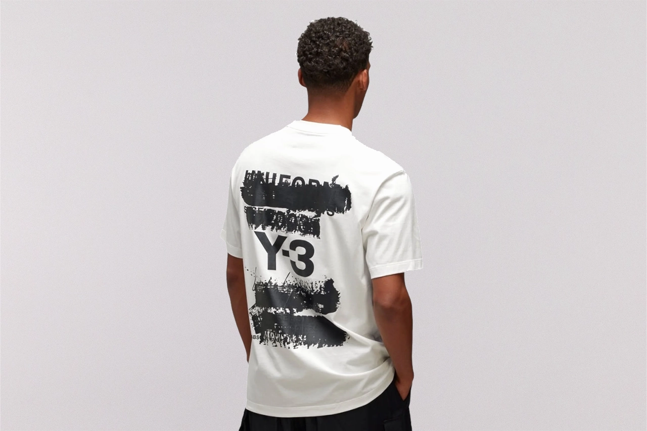 adidas Y-3 Graphic Short Sleeve Tee