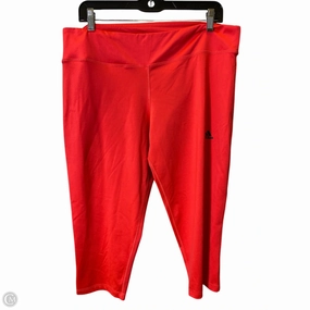 Athletic Capris By Adidas In Pink. Size: Xl