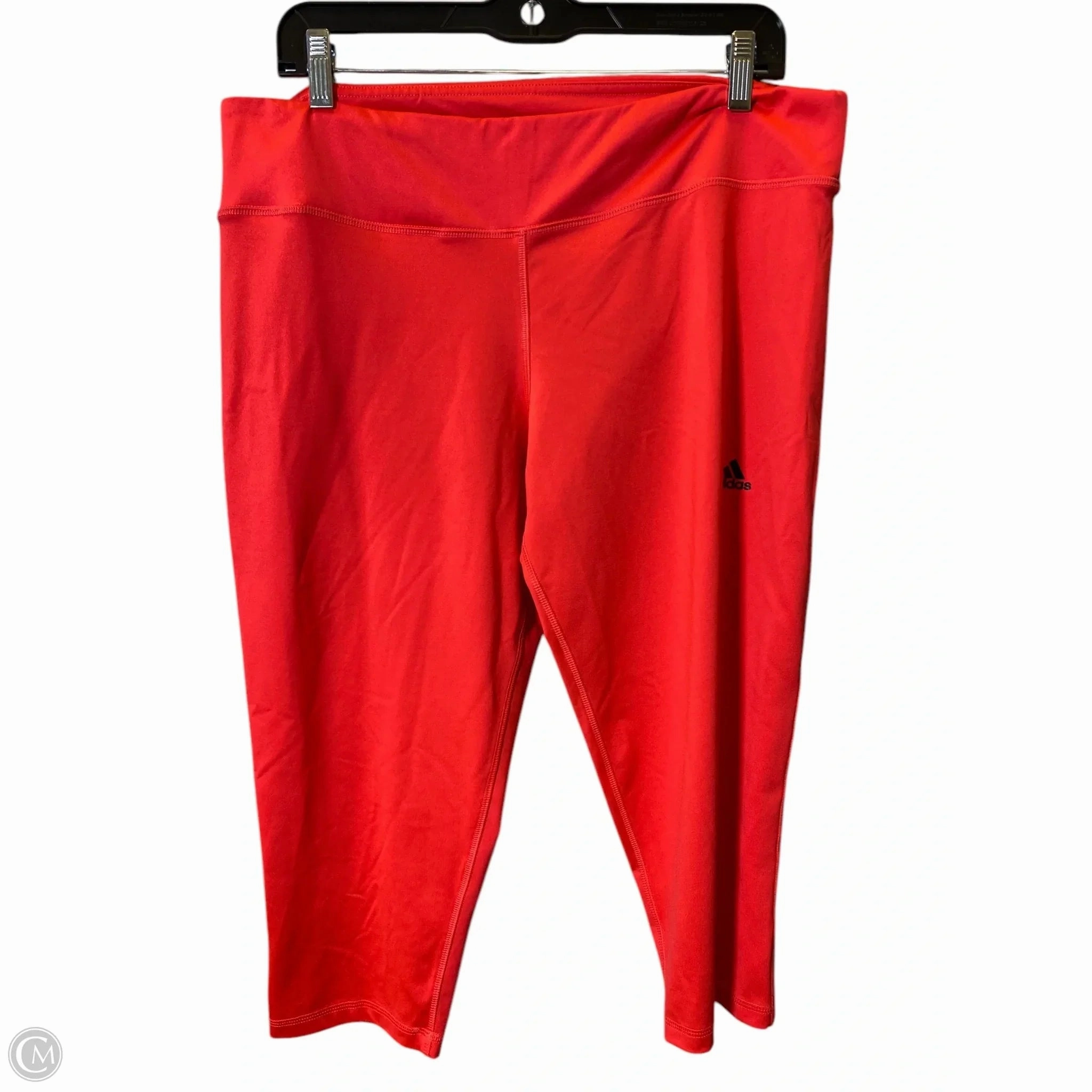 Athletic Capris By Adidas In Pink. Size: Xl