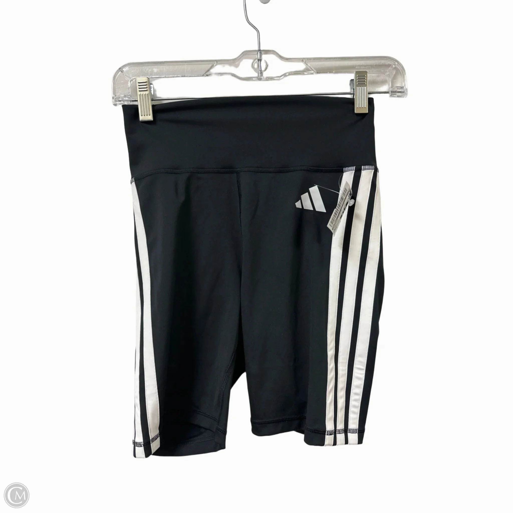 Athletic Shorts By Adidas In Black, Size: M