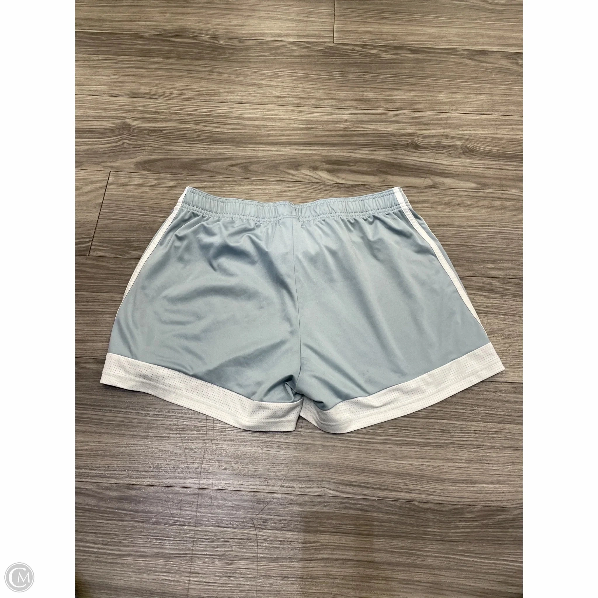 Athletic Shorts By Adidas In Blue & White, Size: Xl