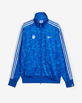 BAPE x adidas Firebird Track Top Blue