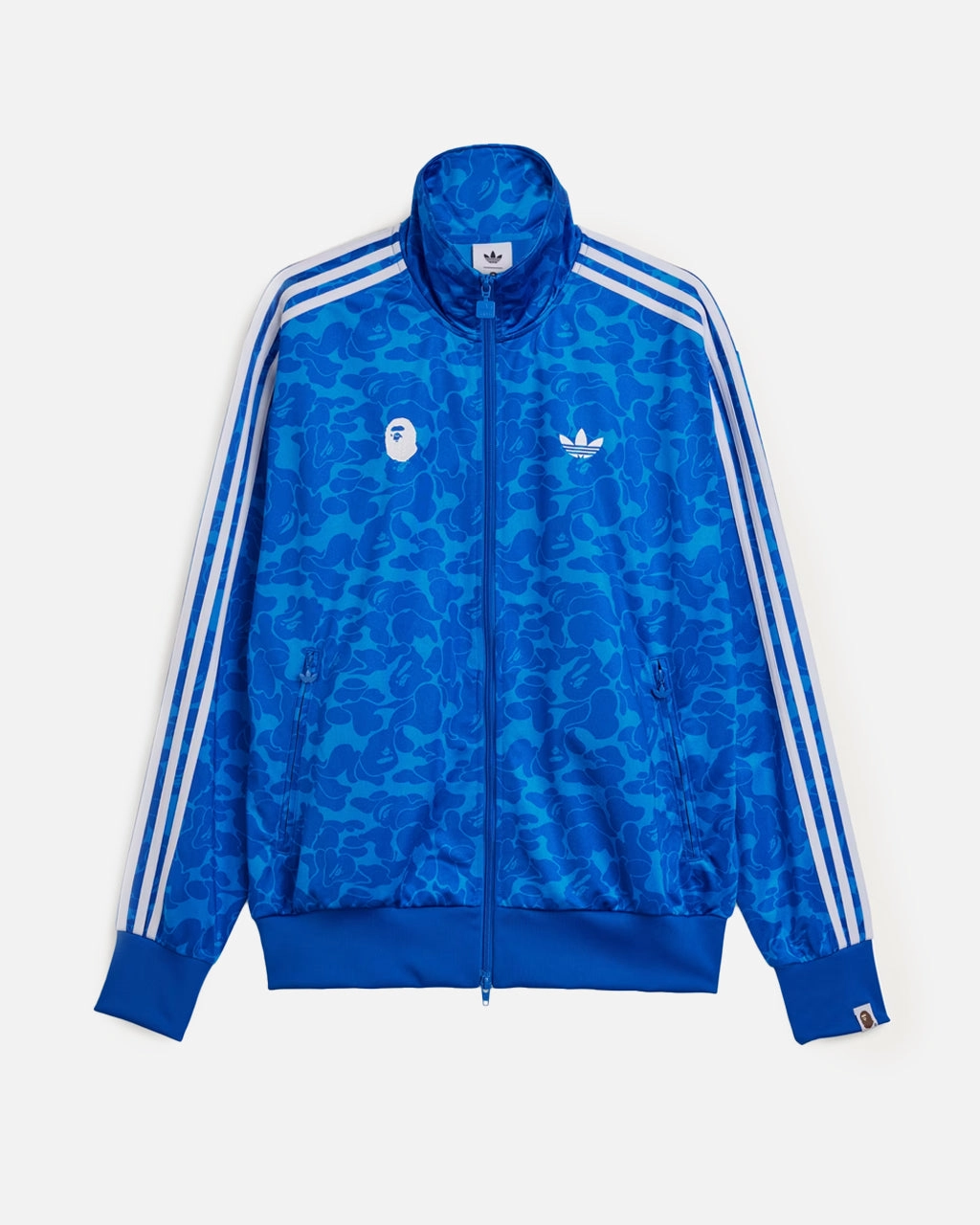 BAPE x adidas Firebird Track Top Blue