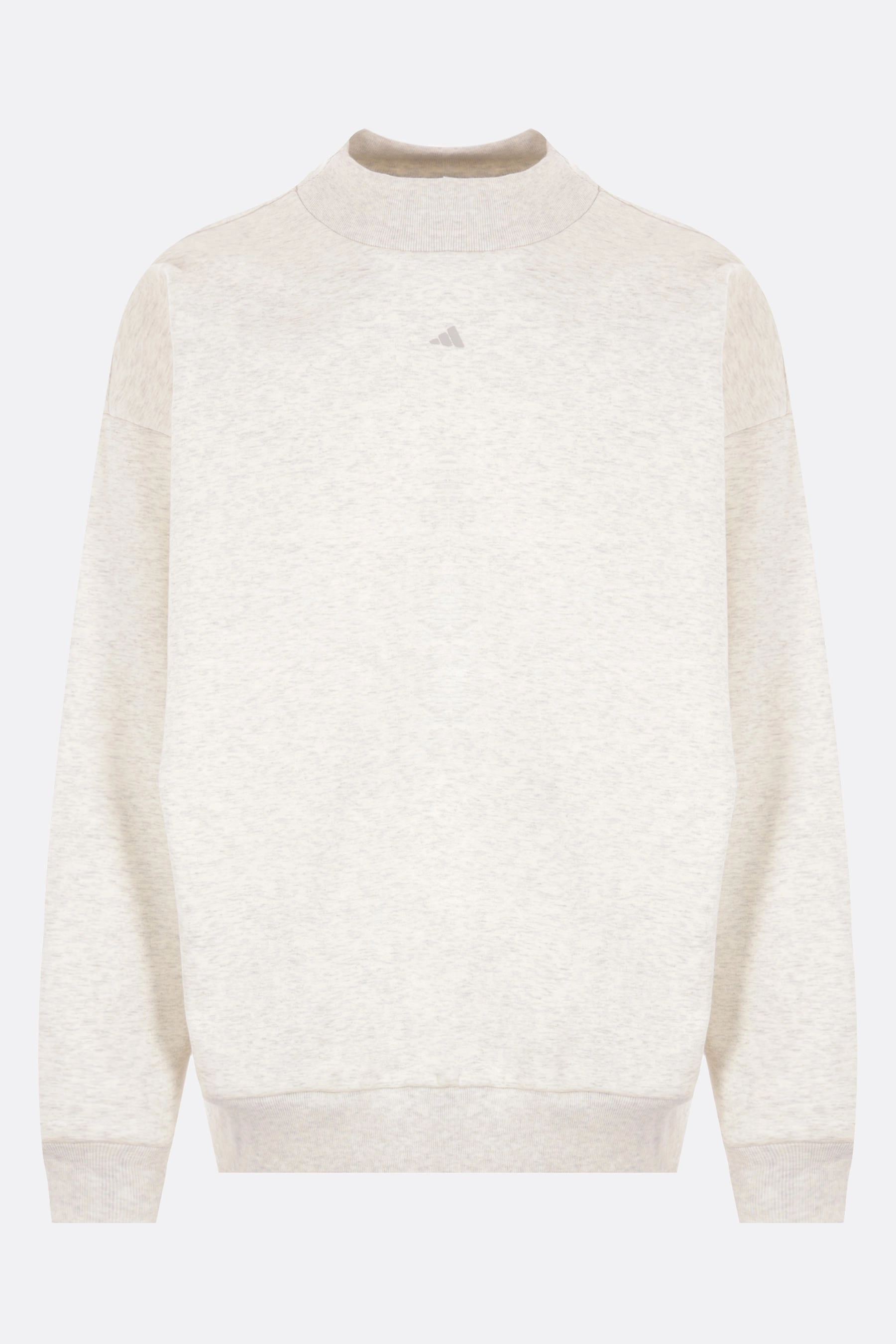Basketball logo printed recycled fleece sweatshirt