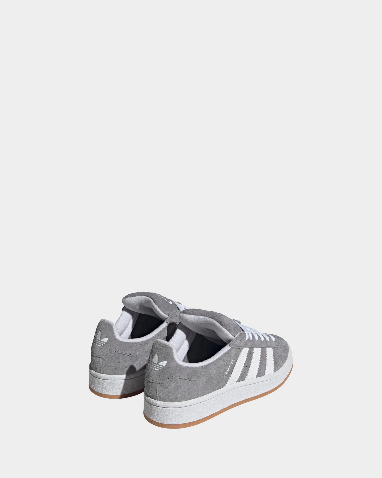 Campus 00s Elastic Lace Grade School Grey/White