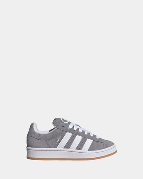 Campus 00s Elastic Lace Grade School Grey/White